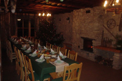 Hall in the main house for 30